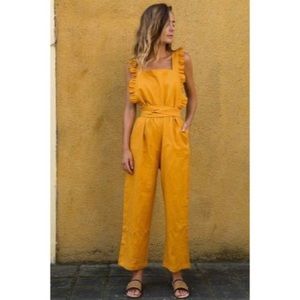 POSSE Rider Jumpsuit Mustard XS